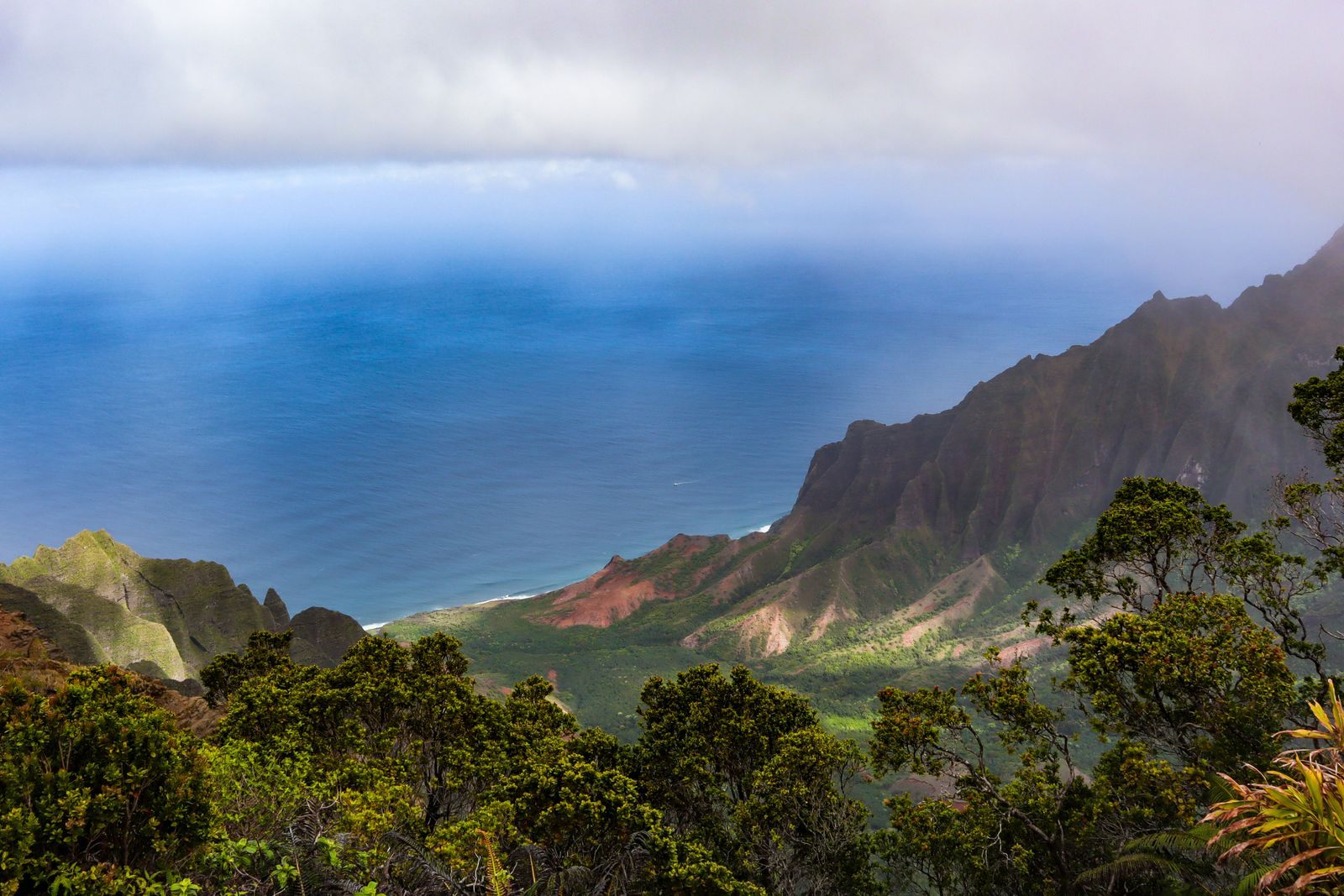 The Na Pali Coast of Kauai